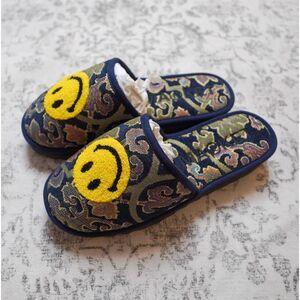 Market Chinatown Smiley Upside Down Hotel Slippers Exclusive - Men Size 9